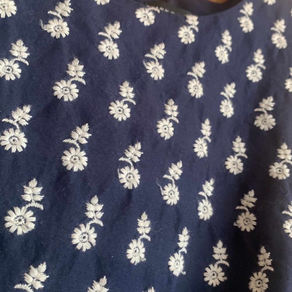 Ann Taylor embroidered sleeveless dress - Picture 3 of 12